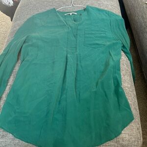 Gerard Darrel Gathered satin blouse